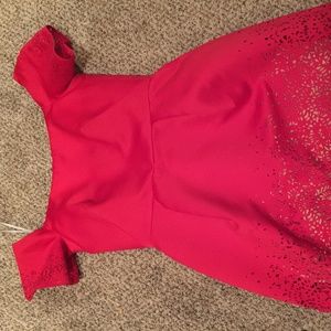 Red Marchesa Notte Dress Size 6
